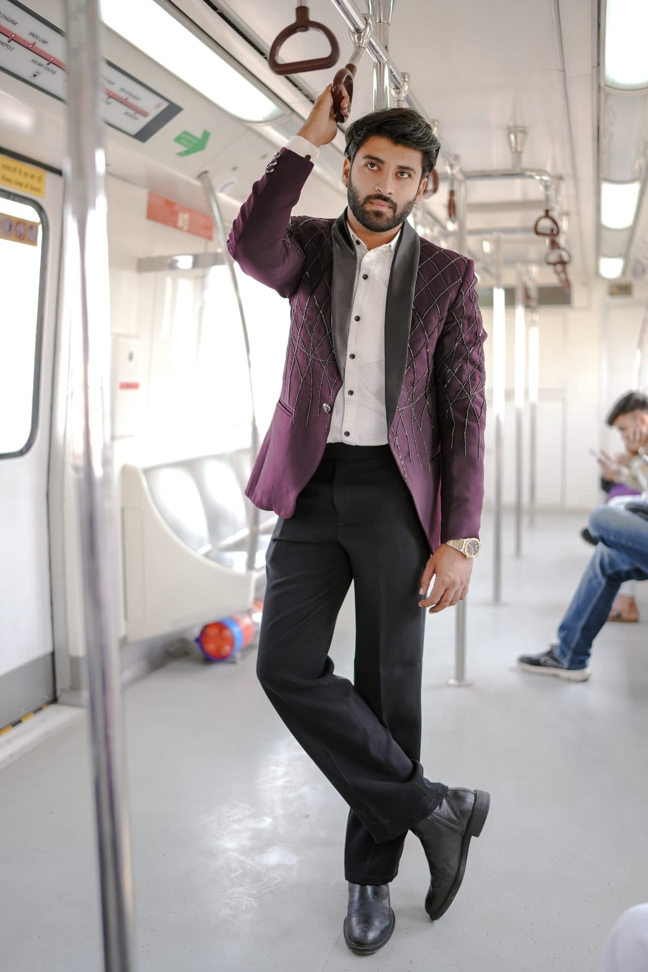 Tuxedo Zerdozi Maroon